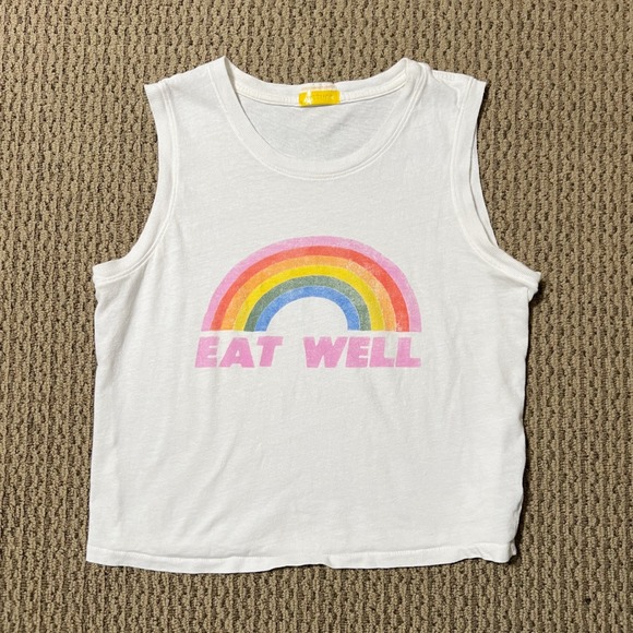 MOTHERThe Strong And The Silent Type Cotton Tank Size XS - Picture 9 of 12